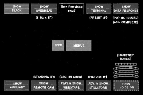 Steve Falcon - Telecalss Instructor's Console